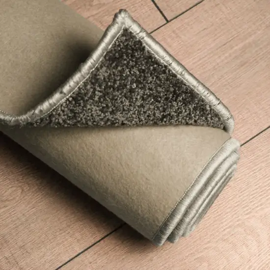 bound roll of carpet | De/Mar Design Studio